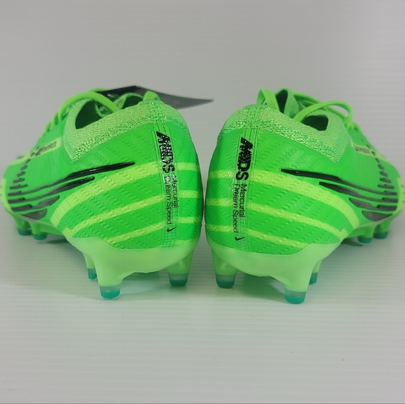 Size 6.5 Nike Zoom Vapor 15 CR7 MDS Elite AG Soccer Cleats Green Black Womens 8 - Picture 8 of 14